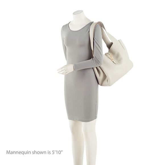 Saint Laurent Grained Calfskin Monogram Le 5 A 7 Bea Shoulder Bag - Picture 5 of 15